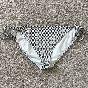 GAP Black and White Bikini Bottom